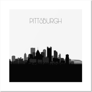 Pittsburgh Skyline Posters and Art